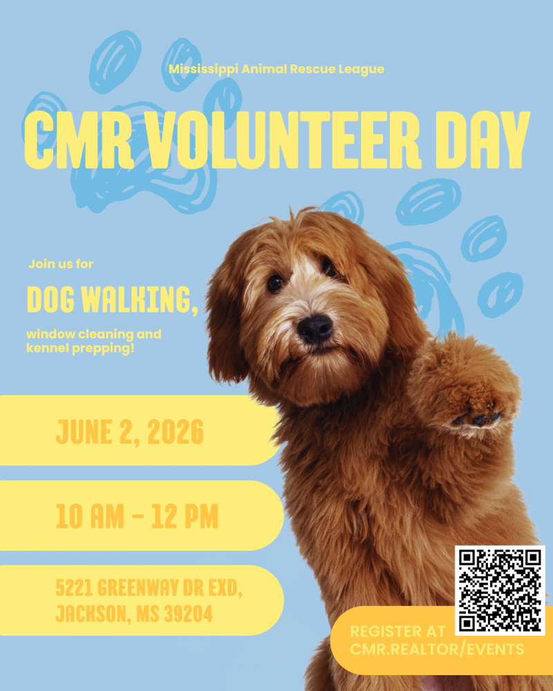 CMR Volunteer Day: MS Animal Rescue League