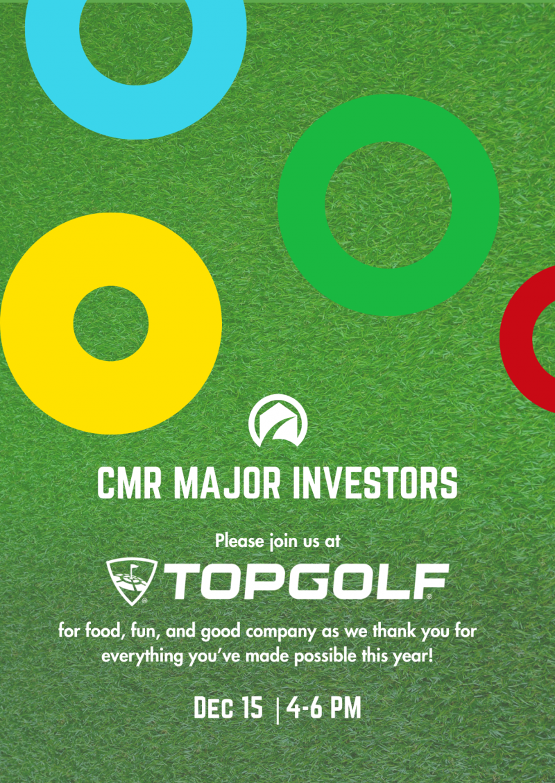 Major Investors Top Golf Party